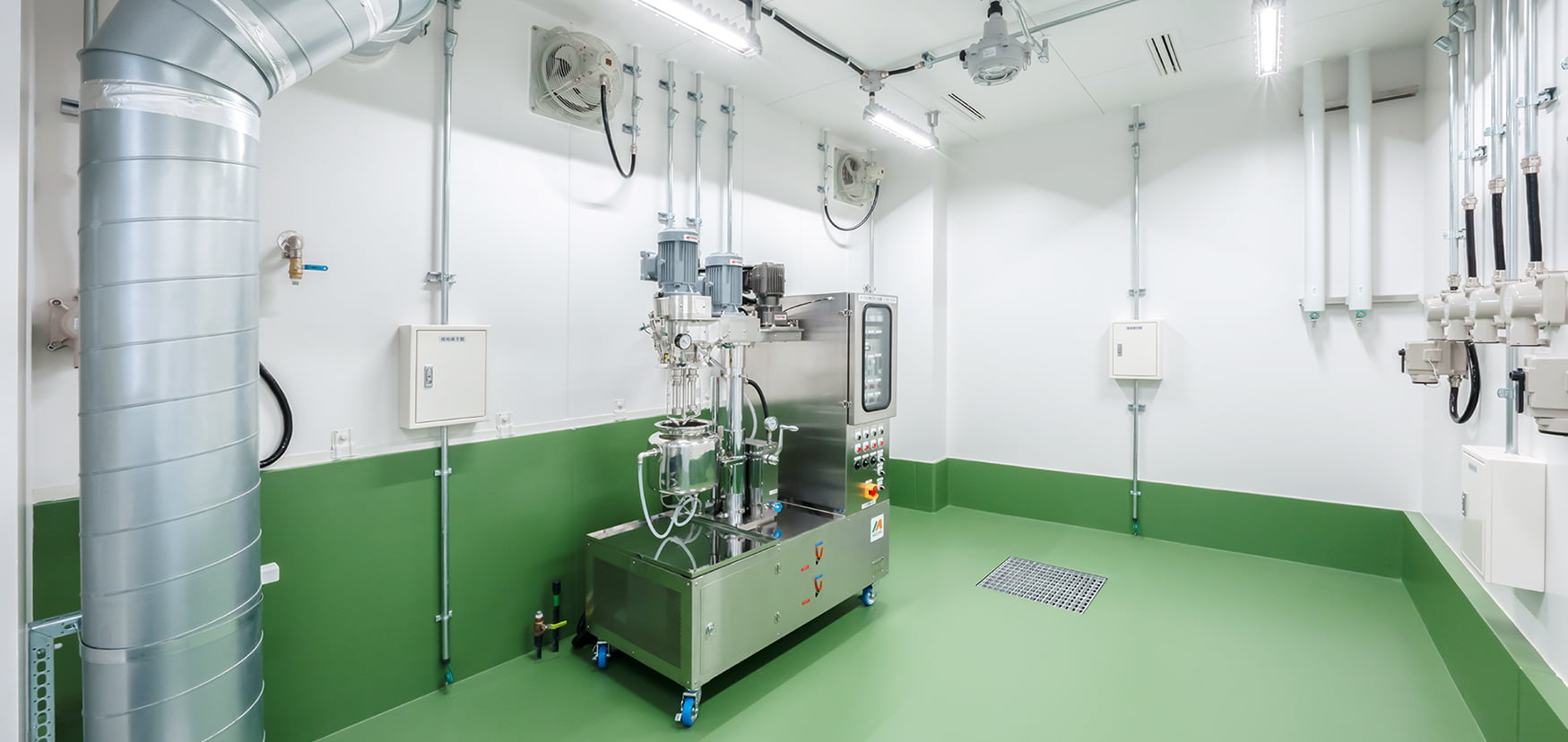 防爆試験室の写真